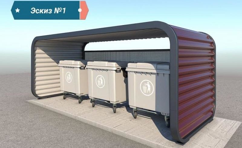Подземные контейнеры для сбора мусора появились в Актобе
