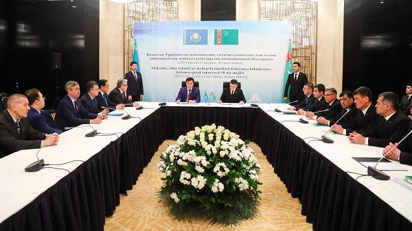 Перспективы сотрудничества Казахстана и Туркменистана рассмотрены на заседании комиссии