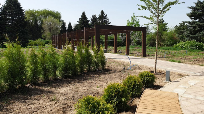Ботанический сад Алматы откроется после масштабной реконструкции к середине июня