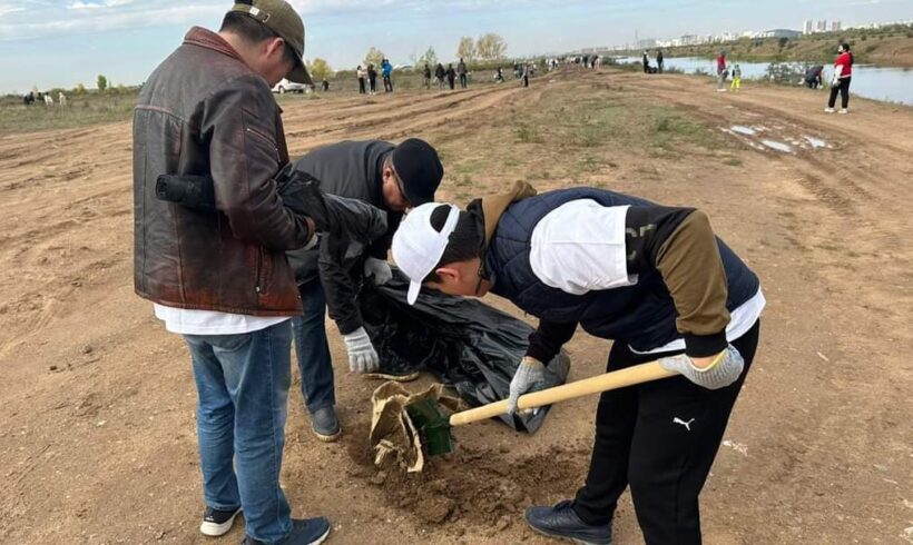 Во всех регионах Казахстана проведена акция «World CleanUp day»