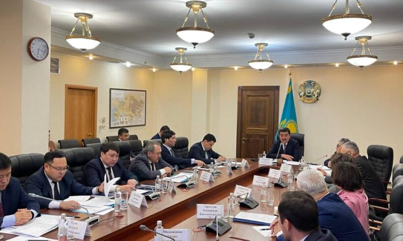 Заседание Общественного совета Министерства экологии и природных ресурсов Республики Казахстан