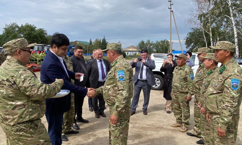 Встреча с населением Акмолинской области