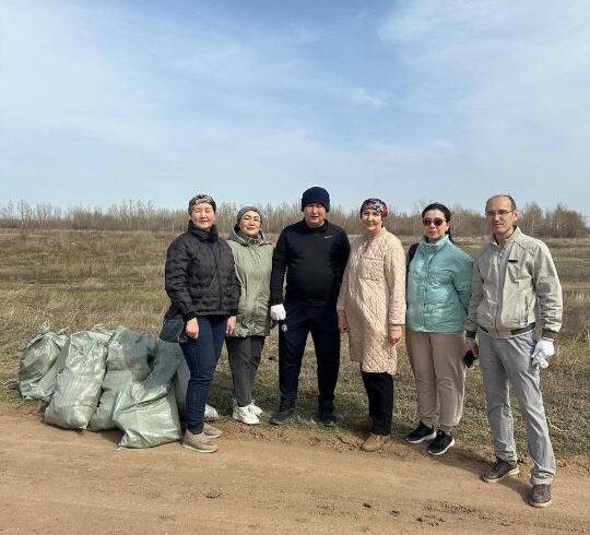 Елорданың Нұра ауданында ағаш отырғызылды