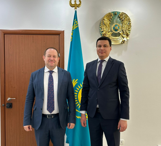 Встреча с Руководителем Бюро Euronews Astana Встреча с Руководителем Бюро Euronews Astana