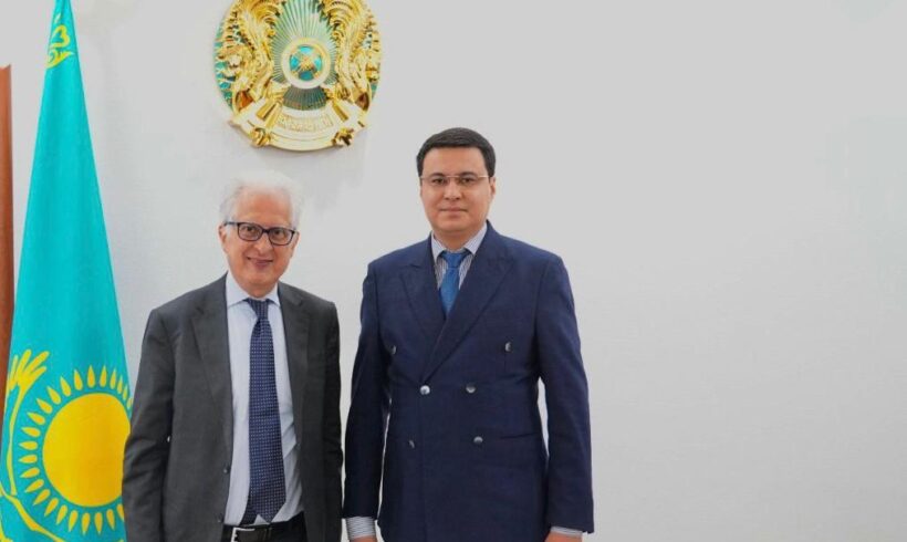 Встреча с Координатором Министерства иностранных дел и международного сотрудничества Итальянской Республики по Центральной Азии, Чрезвычайным и Полномочным Министром Встреча с Координатором Министерства иностранных дел и международного сотрудничества Итальянской Республики по Центральной Азии, Чрезвычайным и Полномочным Министром