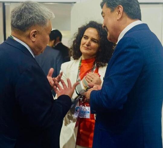 Жасыл климат қорының атқарушы директорымен Жасыл климат қорының атқарушы директорымен