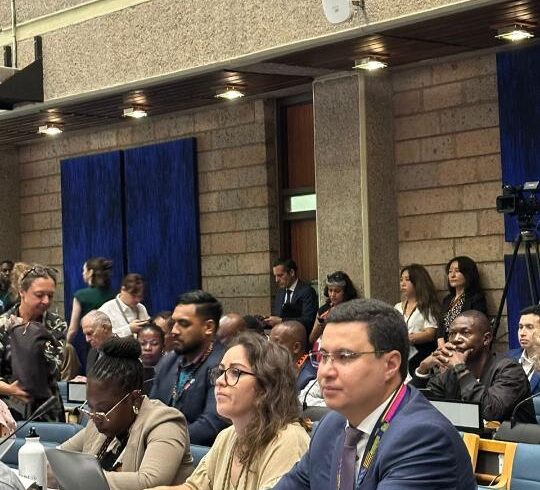 Казахстанская делегация принимает участие в работе ЮНЕА-7