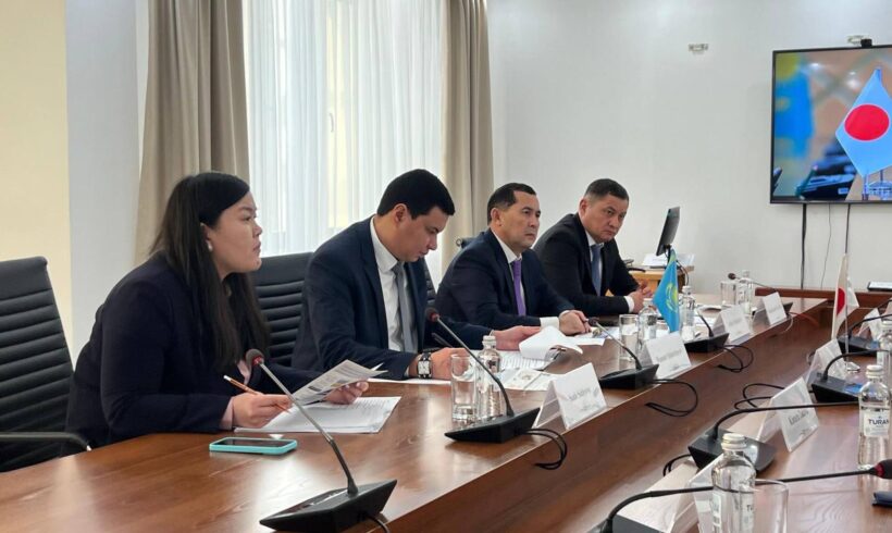 Жапон делегациясымен кездесу