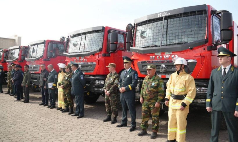 Лесным учреждениям Акмолинской области передана новая противопожарная техника Лесным учреждениям Акмолинской области передана новая противопожарная техника