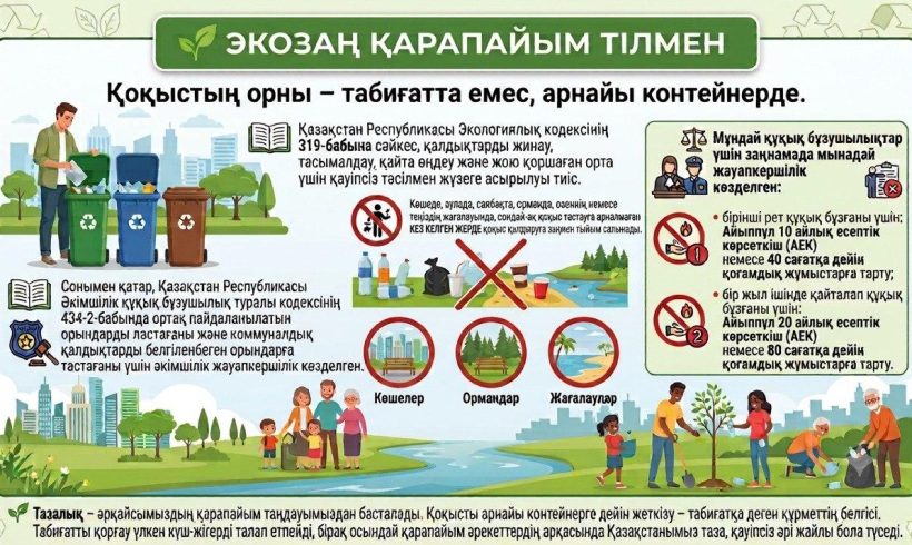 Экозаң қарапайым тілмен
