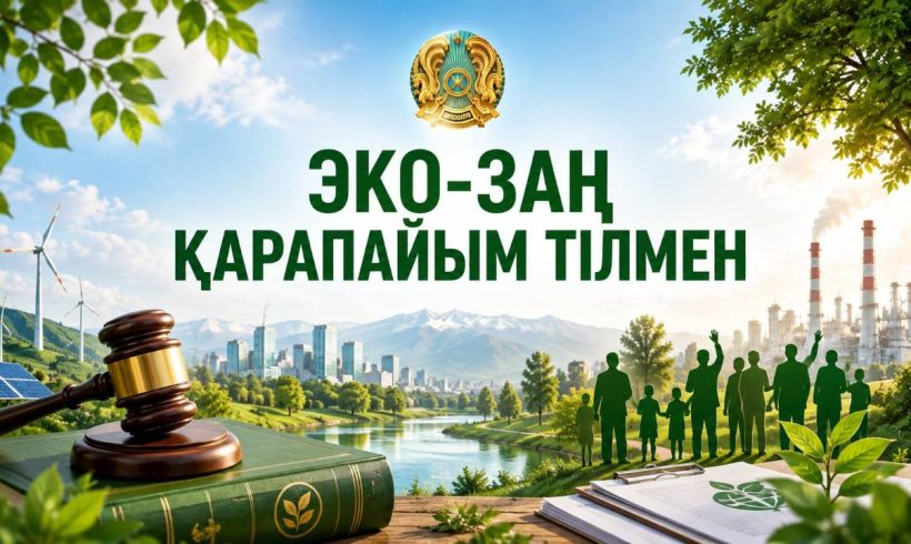 «Эко-заң қарапайым тілмен»