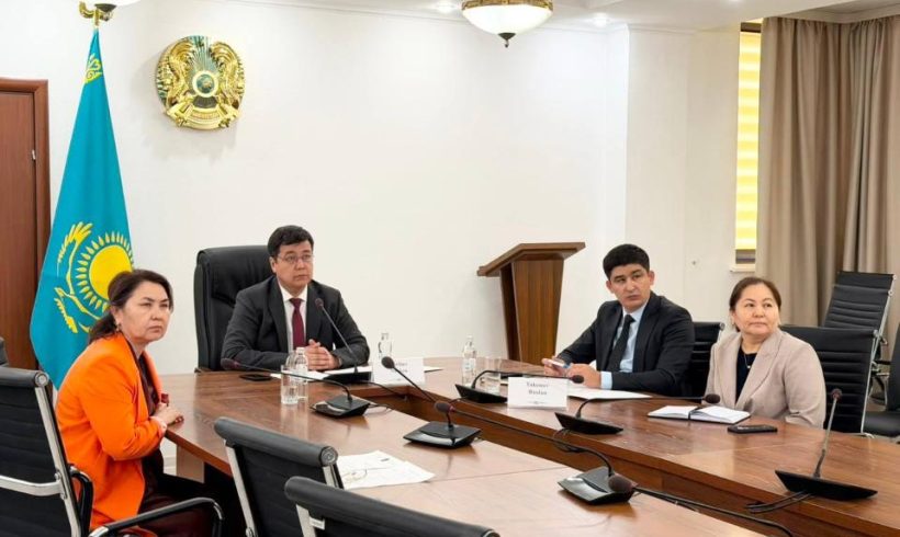 V Group және Antipollution компанияларының өкілдерімен кездесу