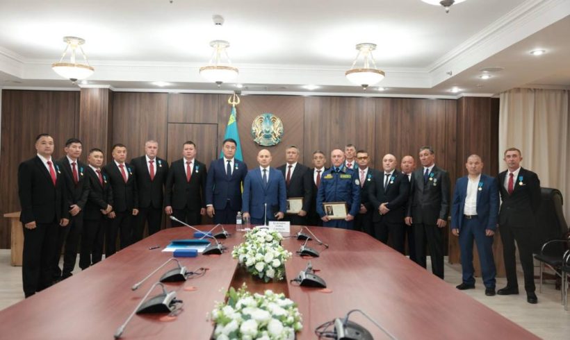 Торжественное награждение лесников